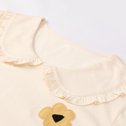 都市丽人睡衣会员精选长袖家居服26支TC65/35单面薄女士棉质套装LHT2U4 商品图1