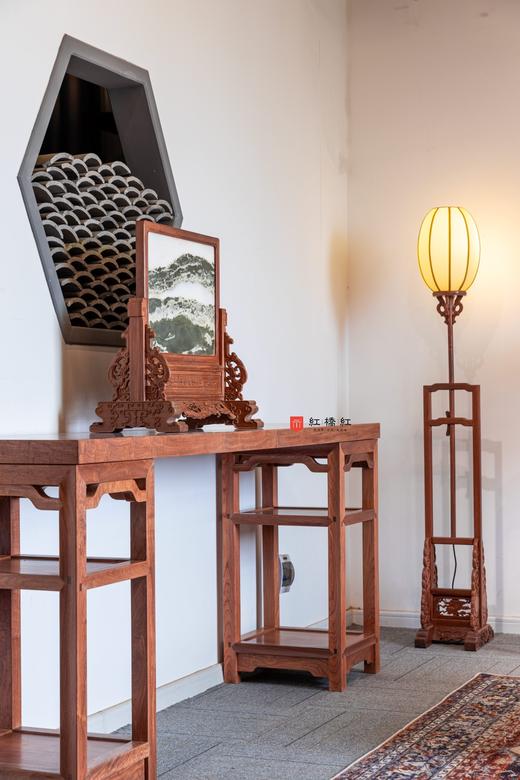 红桥红  家具严选  缅甸花梨（大果紫檀）  【混搭空间】 商品图4