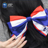 【官方正版】法国国家队丨拼色蝴蝶结发卡头饰女生礼物足球迷姆巴佩 商品缩略图3