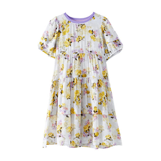 WWM-78068春夏新款小个子桑蚕丝连衣裙 商品图4