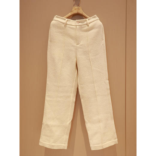 【抖音专属】高腰休闲裤24709014凝脂 商品图0