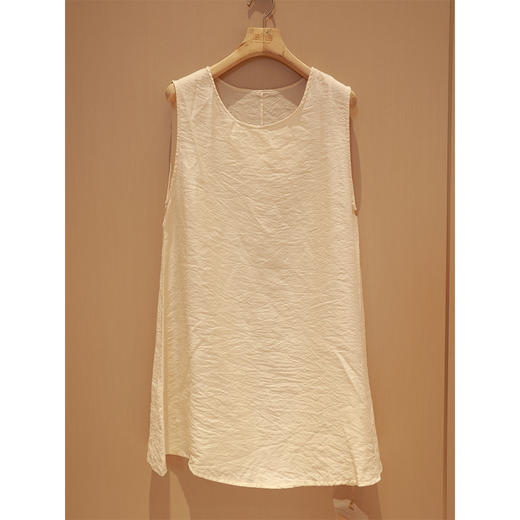 中长背心裙（21618027-米色） 商品图0