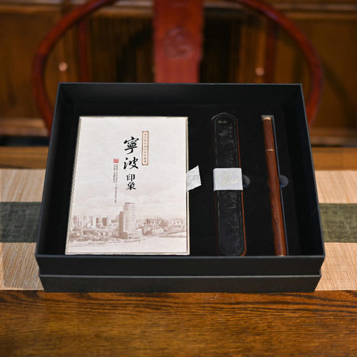 羽诗制造出品 明州逐香丝绸邮票珍藏册香盒香管礼盒套装 商品图4