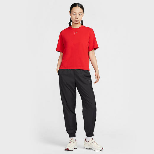 Nike/耐克女子长裤秋季新款刺绣小LOGO宽松收口运动裤FV7661-010 商品图4