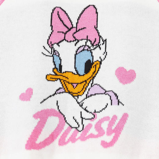 迪士尼童装T恤长袖女孩春装2024新款体恤春秋款儿童套头上衣ZD3DS032 商品图7