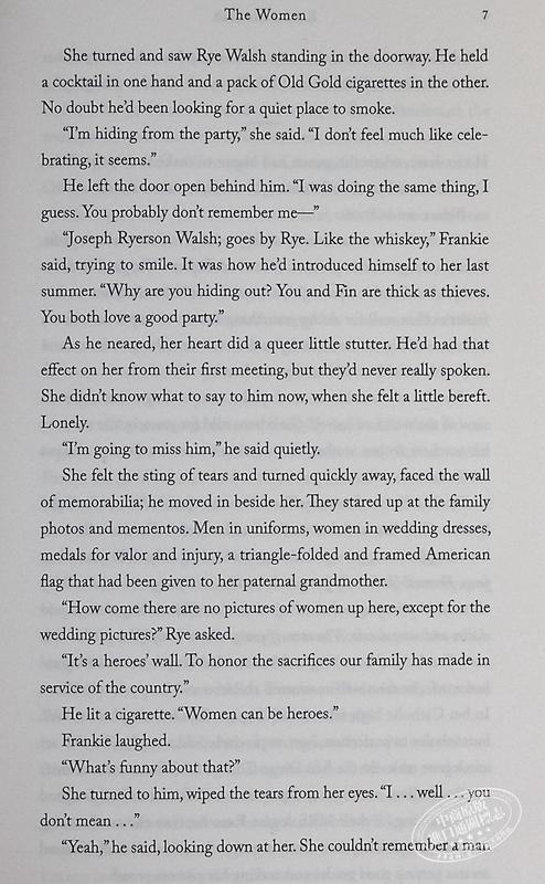 【中商原版】克莉丝汀 汉娜 女人 The Women 英文原版 Kristin Hannah 现当代文学 女性小说 2024比尔盖茨夏季书单 商品图5