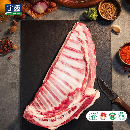 宁鑫|盐池滩半肋排 800g 新鲜现杀滩羊肉 （满158包邮） 商品图0