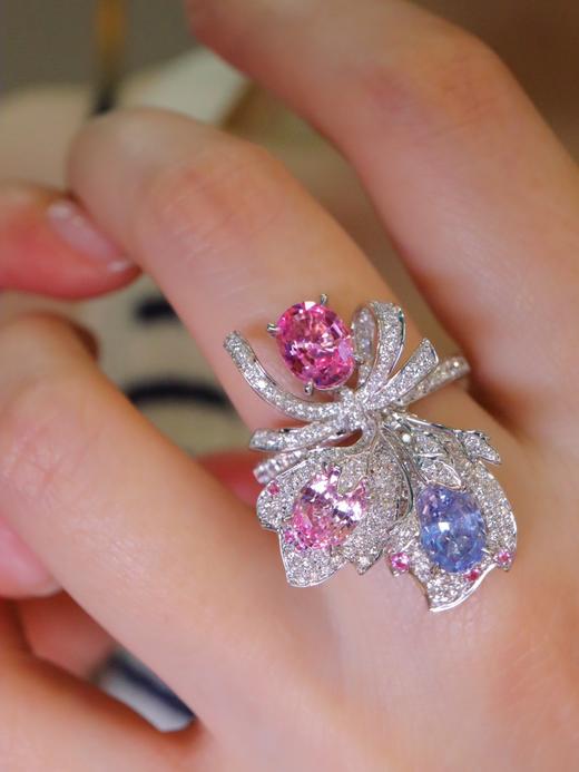 2.81ct 6.68g 尖晶石戒指 商品图3