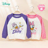 迪士尼童装T恤长袖女孩春装2024新款体恤春秋款儿童套头上衣ZD3DS032 商品缩略图1
