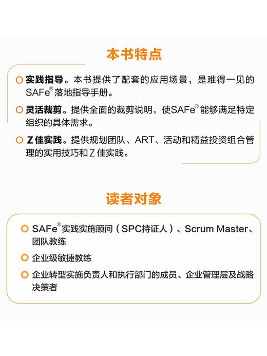 SAFe?教练手册 在敏捷企业的团队 敏捷发布火车（ART）和投资组合中推动并运用SAFe?的成熟技巧及技术 电子工业出版社 商品图4