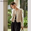 OLrain欧芮儿新中式小香风短外套女早秋2024新款盘扣简约优雅上衣 商品缩略图0
