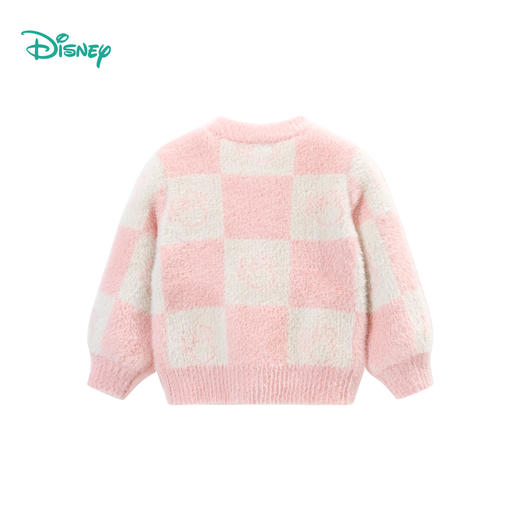【商城同款】迪士尼女童套头毛衣春秋宝宝长袖针织毛衫文艺复古线衣潮ZD3DS015 商品图5