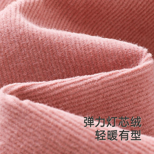 【商场同款】英氏儿童休闲百搭灯芯绒裤子女童粉色长裤新款 商品图4