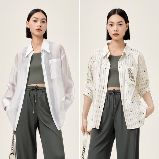 【商场同款】伊芙丽毛针织衫1F4130438 商品图1