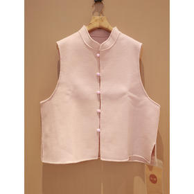 【线上专属】马甲（23804548-银红）