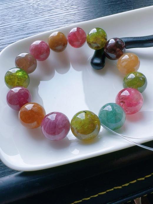 51.3g 13.2mm 碧玺手链 商品图0