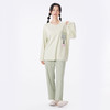 都市丽人睡衣生活家居长袖家居服26支CVC单面薄女士棉质套装LHT2N2 商品缩略图1