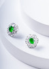722-2烟花易冷 绿玉髓烟花耳钉不会 商品缩略图3
