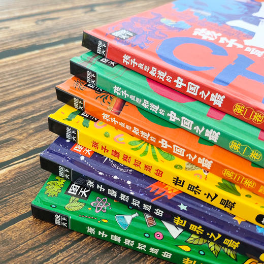 孩子最想知道的《中国之最》+《世界之最》- 精装全6册 2000+幅实景图和手绘图 22个主题 商品图2