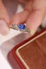 0.58ct 蓝宝石戒指 商品缩略图1