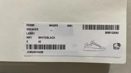 【超惠秒】McQueen 亚历山大·麦昆 MCQ黑尾厚底增高 男女通款百搭小白鞋 10447 商品图12