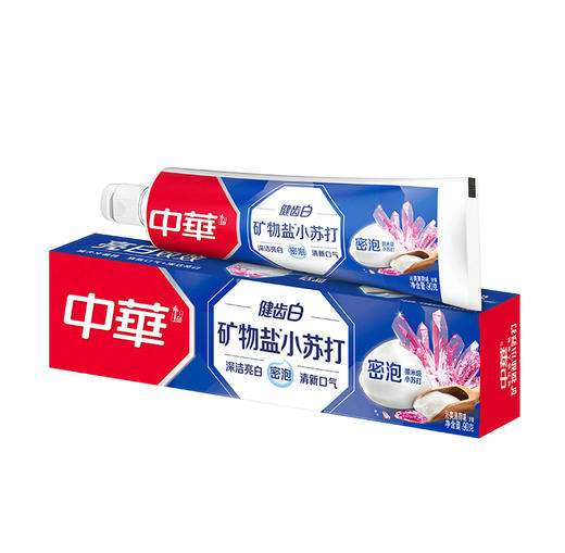 【批发团购】中华健齿白密泡牙膏 沁爽薄荷味90g/170g（箱规54） 商品图0