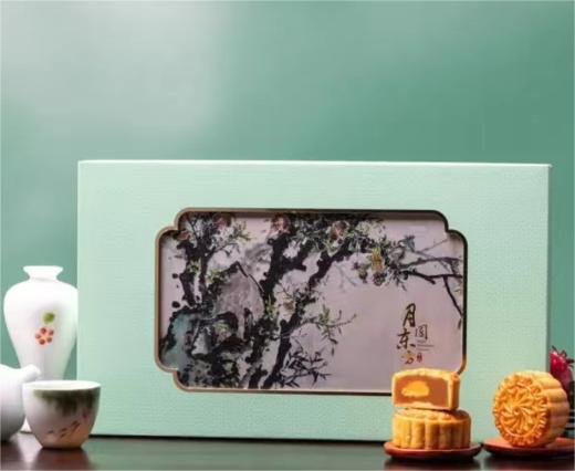 东方宾馆 | 迷你单黄白莲蓉 中秋月饼礼盒60g*8枚装 现货票券同售 商品图1