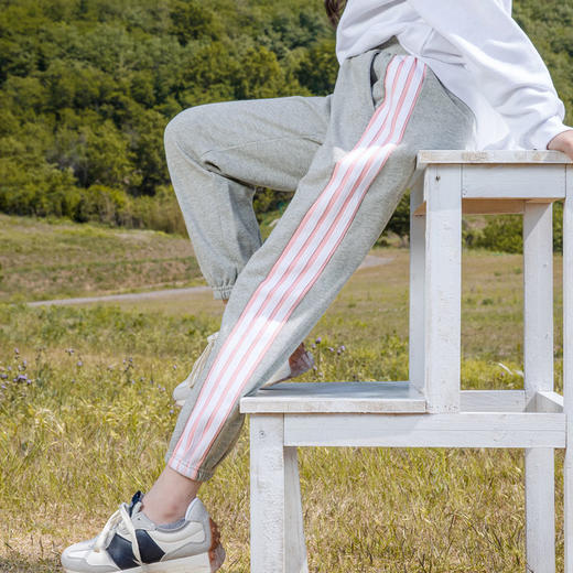 女童运动裤春秋款中大童裤子春季休闲裤儿童卫裤春装洋气女孩长裤 商品图0