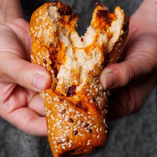 三个三年  掌心列巴（玫瑰坚果、鸡丝辣皮、茉莉杏肉、黑巧碱水 ） 商品图2