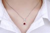 0.48ct 红宝石吊坠 商品缩略图4