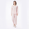 都市丽人睡衣生活家居长袖家居服针织提花薄女士棉质套装LHT2M5 商品缩略图1