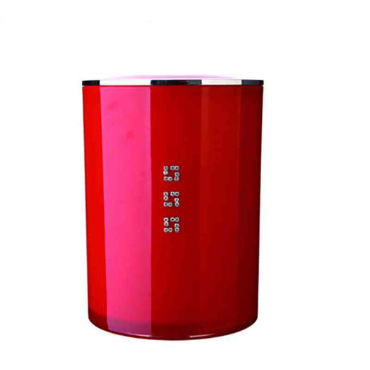 【专柜-多样屋】多样屋摇盖垃圾桶 璀璨系列镶钻创意静音家用 商品图2