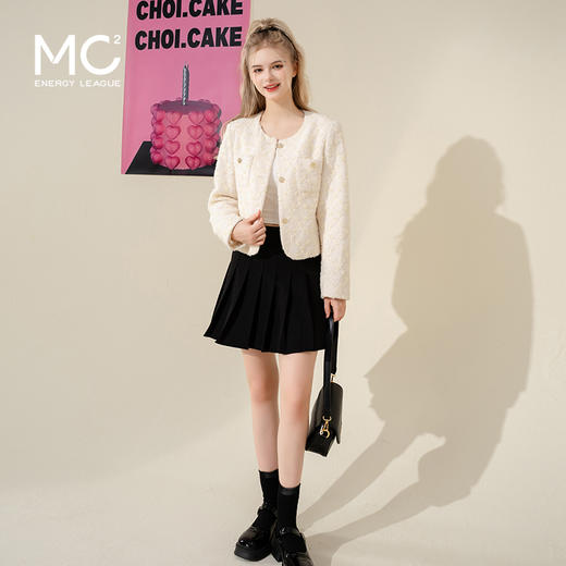 提花简约小香风外套J4212553 商品图2