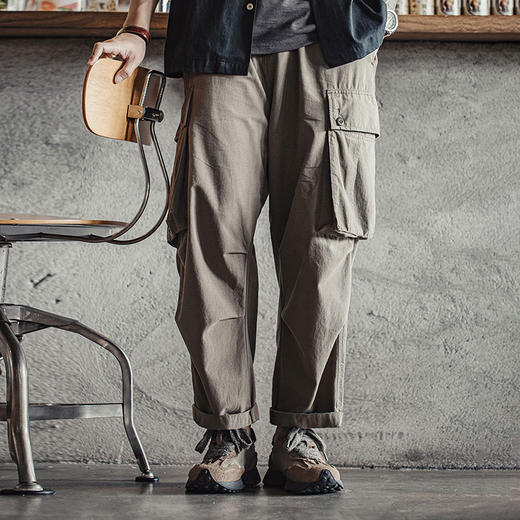 马登（Maden）美式复古慢跑鞋男士低帮厚底牛反绒运动鞋新款夏季透气百搭休闲鞋 商品图4