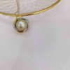 1F金鸿珍珠金珍珠吊坠 商品缩略图0