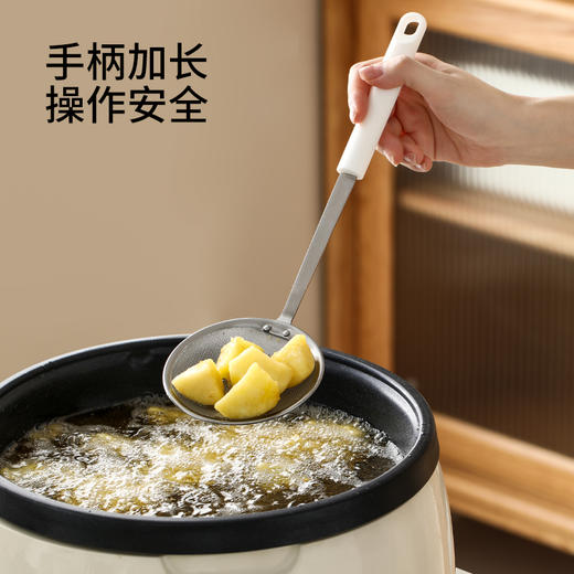 FaSoLa打沫漏勺304不锈钢家用厨房细网过滤网筛火锅撇浮沫隔油勺 商品图3