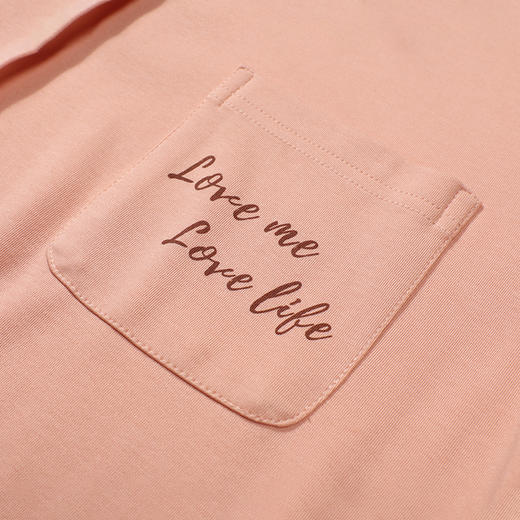 都市丽人睡衣好睡好眠长袖家居服RC50/50双面薄女士棉质套装LHT2M6 商品图6