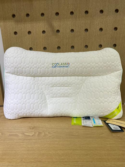 松植屋新品冰感小冰芯乳胶护颈枕360度颈椎贴合设计可机洗水洗/尺寸*47*74CM /枕芯高度7-8cm中低枕头 商品图1