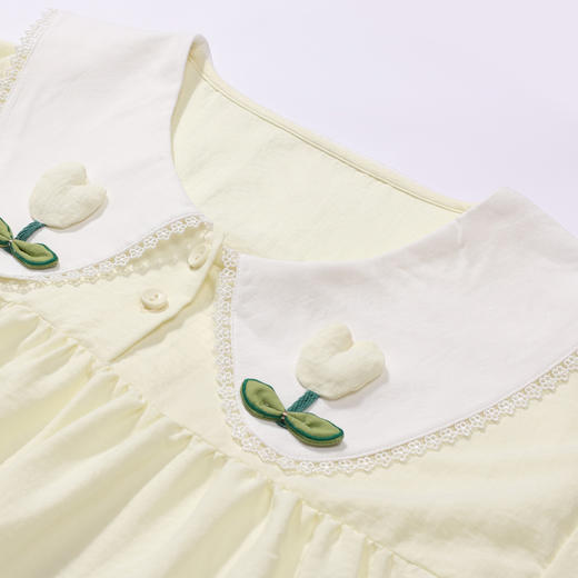 都市丽人睡衣好睡好眠长袖家居服软绵绵1.0薄女士软绵绵长袖长裤LHT2P4 商品图4