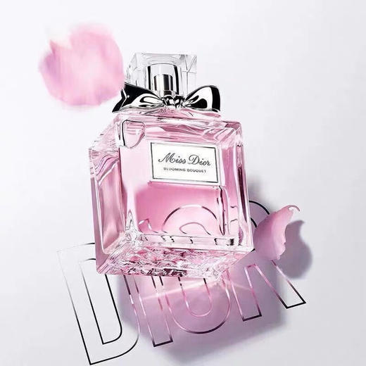 【礼盒礼袋】迪奥（Dior）花漾甜心女士淡香水/香氛 50ml + 迪奥（Dior）口红烈艳蓝金唇膏 999# 丝绒正红 3.5g 商品图2
