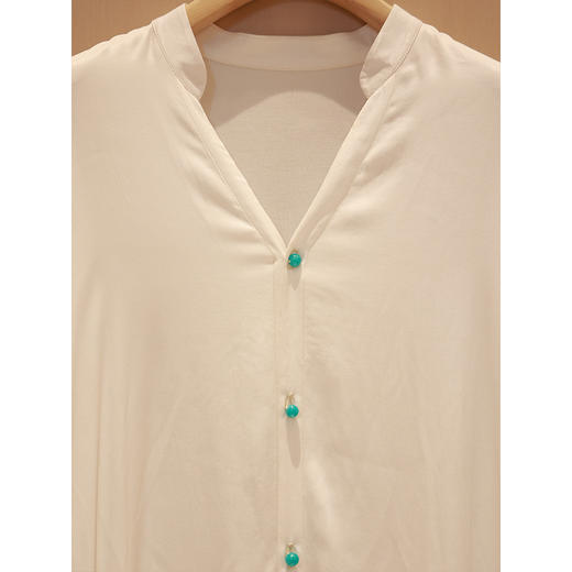 【线上专属】衬衣连衣裙24707406山矾 商品图1