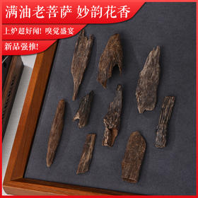 花香妙韵丨嗅觉饕餮丨天然菩萨中东回流沉香 沉水级 SP7038