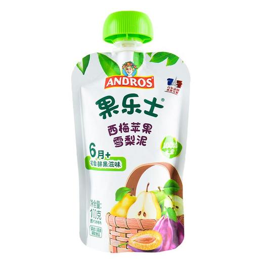 果乐士西梅苹果雪梨泥100g/袋 商品图0