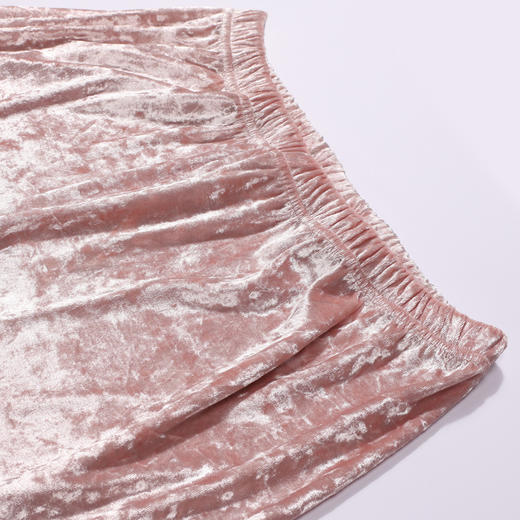 都市丽人睡衣舒适外出长袖家居服钻石绒厚女士丝绒套装LHT2T1 商品图7