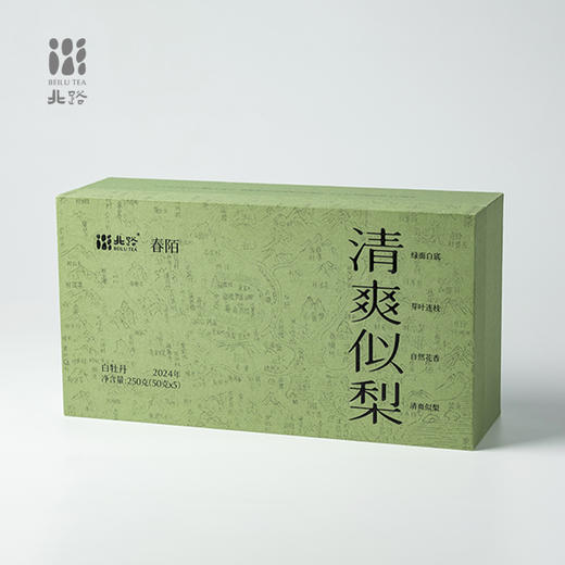 「北路白茶」春陌 福鼎白茶白牡丹明前茶叶2024年正宗高山散茶新茶250g 商品图4