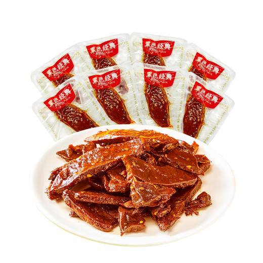 黑色经典简装手撕肉干64g 丝丝入味解馋零食 两种口味可选 商品图5