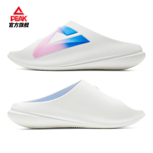 匹克态极小胖拖男2024新款休闲防滑软弹一体式沙滩凉鞋运动拖鞋ET43597L 商品图3
