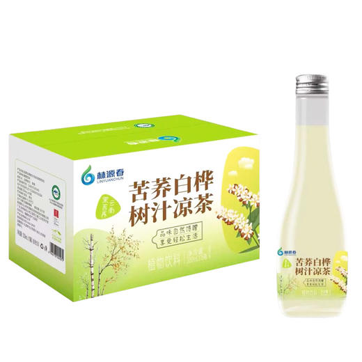 【新品推荐】白桦树汁苦荞凉茶植物饮料300ml 商品图0