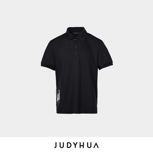 JUDYHUA 张恩利联名款 花园系列口袋POLO 商品图4