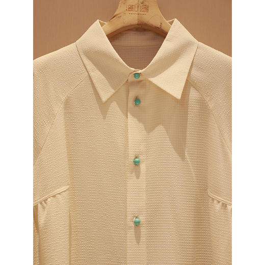 【抖音专属】衬衫连衣裙Y24707663玉色 商品图1